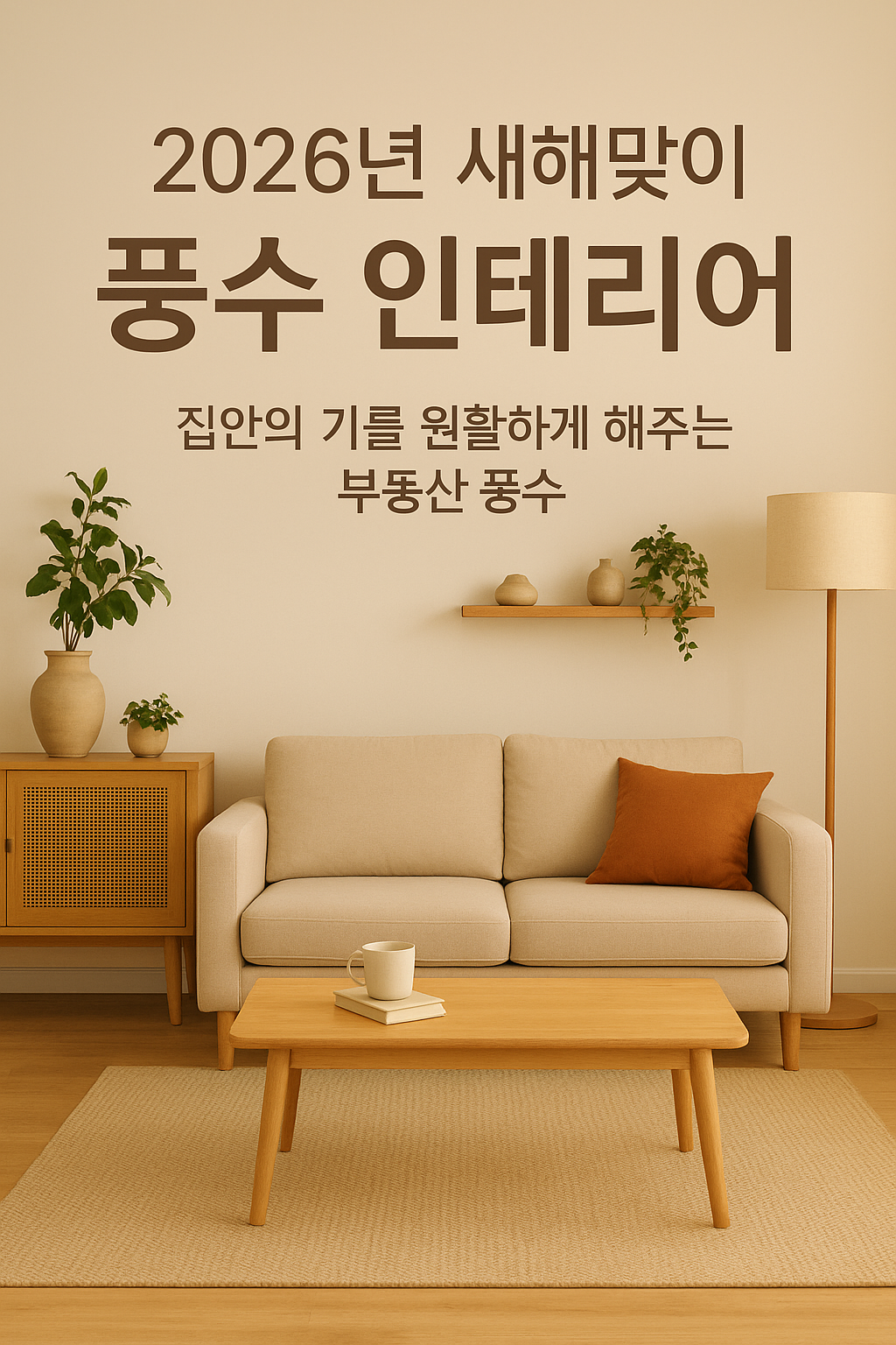 새해 재운을 부르는 풍수인테리어